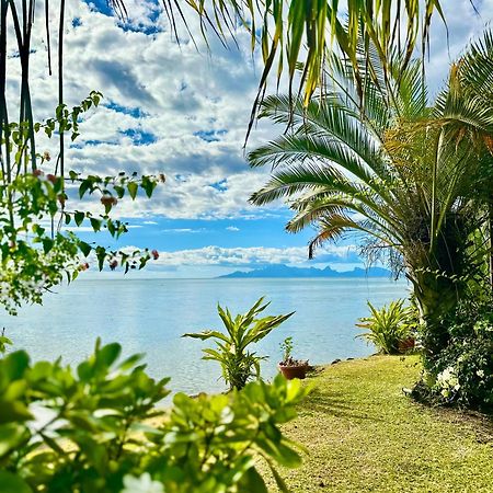 O'Coco Bungalow- Breathtaking Waterfront Views, Endless Memories Paea ภายนอก รูปภาพ