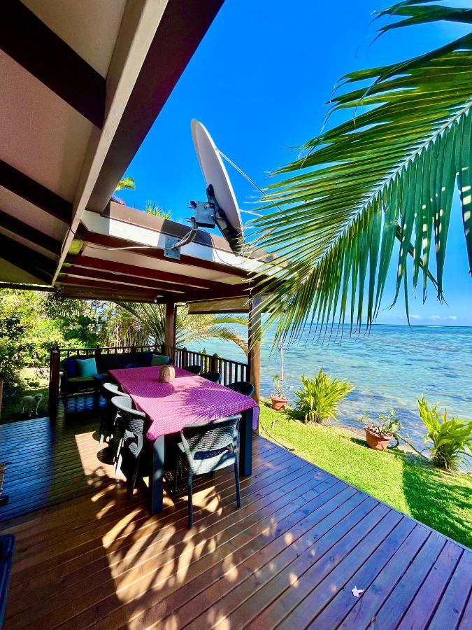 O'Coco Bungalow- Breathtaking Waterfront Views, Endless Memories Paea ภายนอก รูปภาพ
