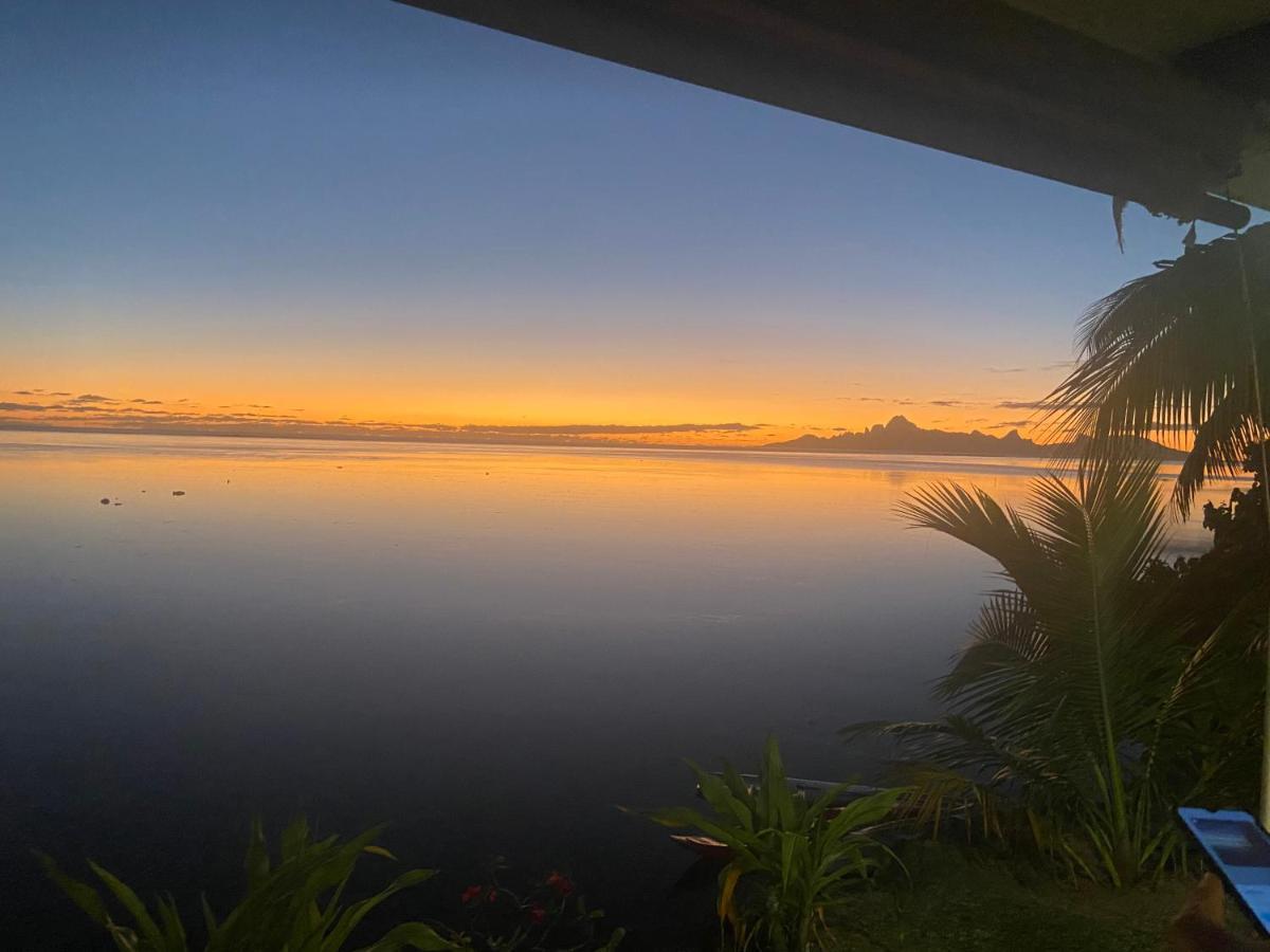 O'Coco Bungalow- Breathtaking Waterfront Views, Endless Memories Paea ภายนอก รูปภาพ