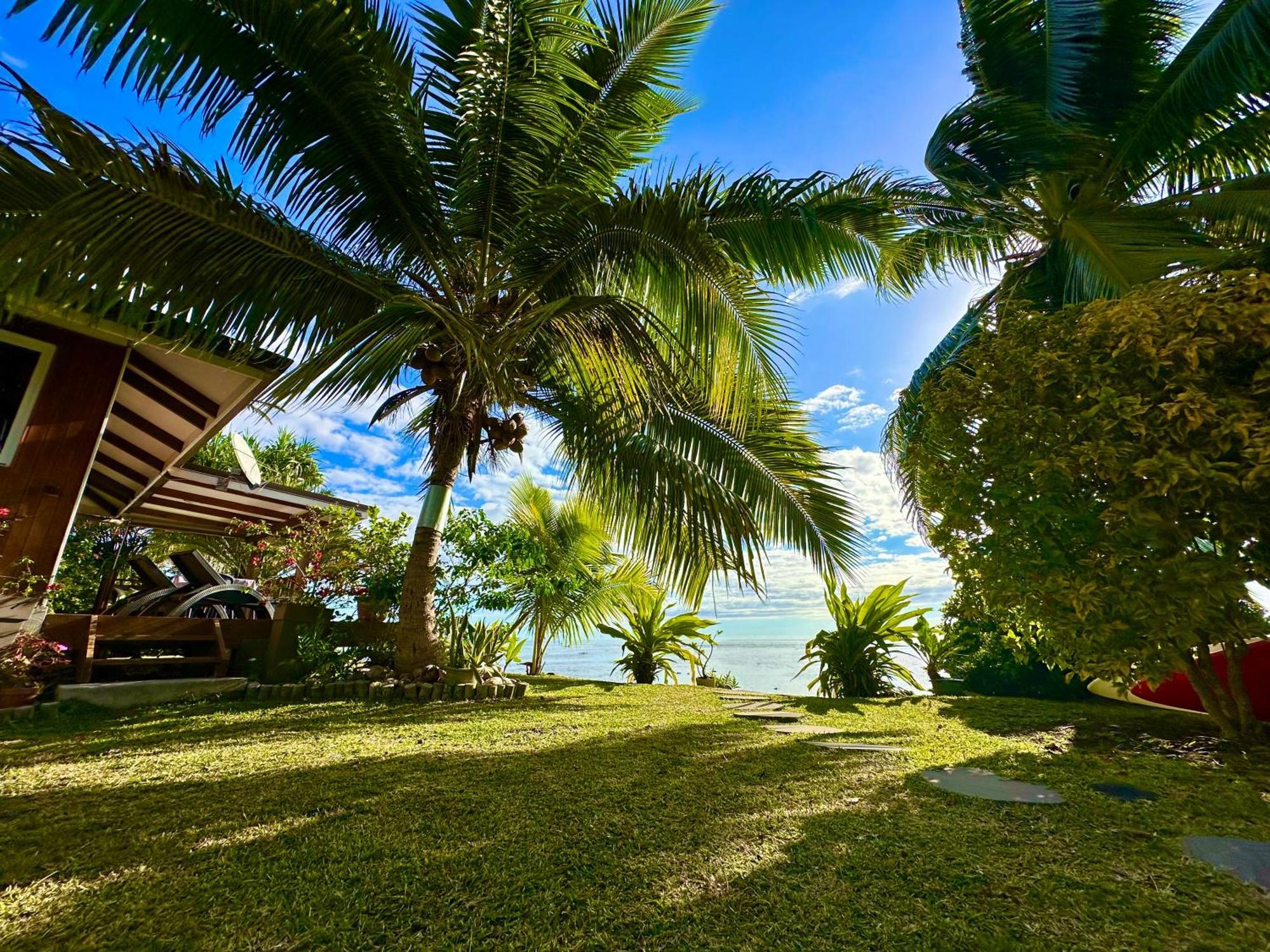 O'Coco Bungalow- Breathtaking Waterfront Views, Endless Memories Paea ภายนอก รูปภาพ